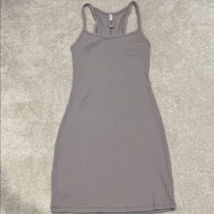 SKIMS cotton rib mini tank dress NWOT
